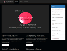 Tablet Screenshot of my-spot.com